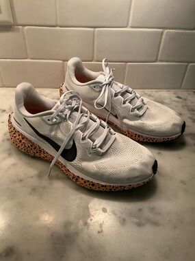 Nike Pegasus 41 White Black Orange Running Shoes Men’s Size 9